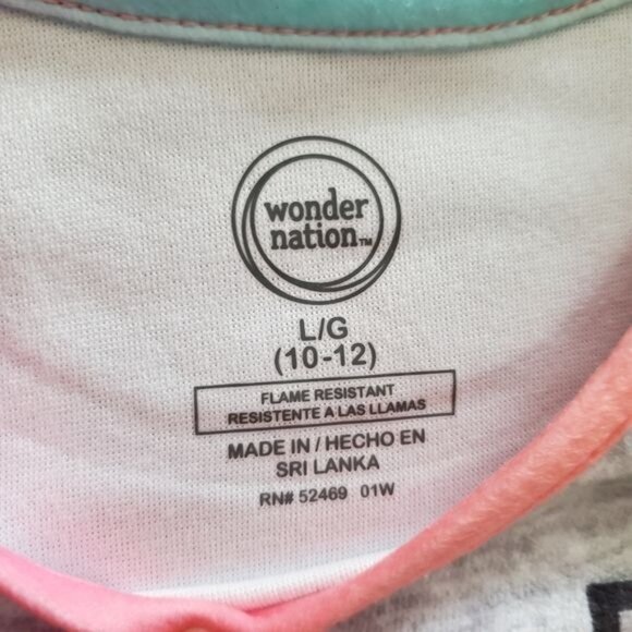 Bundle Wonder Nation Sleep Dresses Size Large (10-12) For Girls - Picture 4 of 11